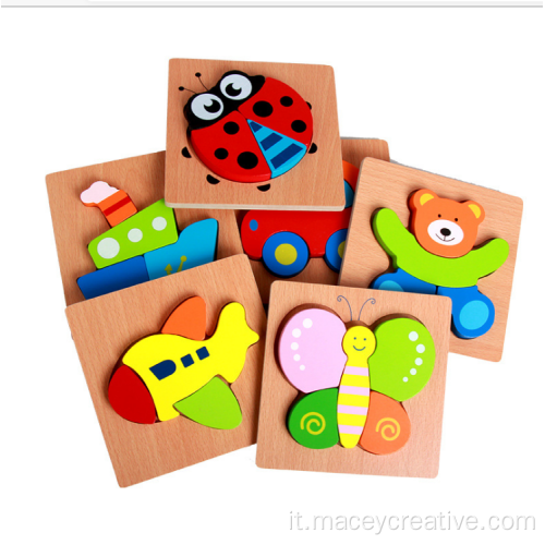 giocattoli puzzle puzzle di legno per bambini puzzle